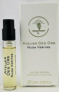 Atelier Des Ors Nuda Veritas 2,5ml 0,08 fl. oz. επίσημο δείγμα αρώματος, Atelier Des Ors Nuda Veritas 2,5ml 0,08 fl. oz. επίσημο δείγμα αρώματος, Atelier Des Ors Nuda Veritas 2,5ml 0,08 fl. oz. επίσημο δείγμα αρώματος, Atelier Des Ors Nuda Veritas 2,
