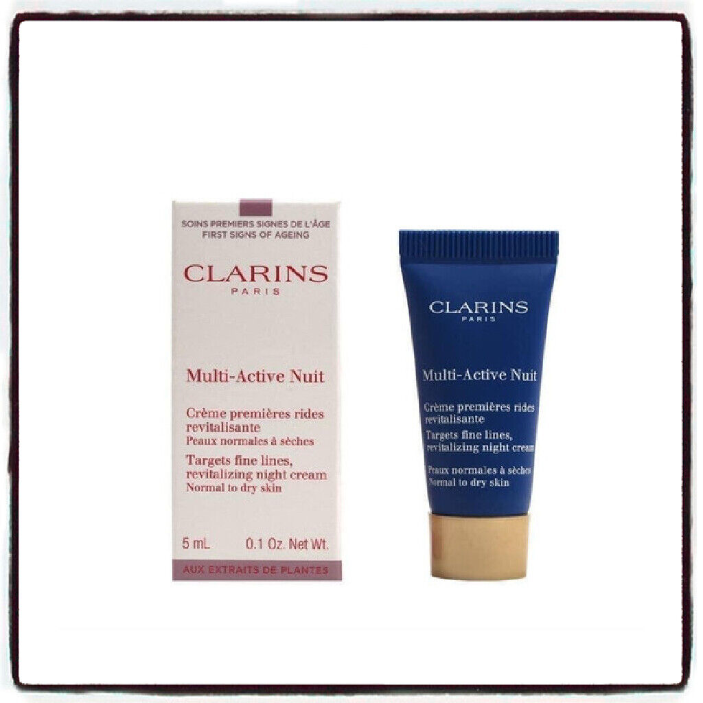 Δείγμα περιποίησης Clarins Multi-Active Nuit Mini 5ML για κανονικό έως ξηρό δέρμα