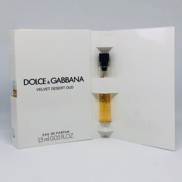 Velvet Desert Oud Από Dolce & Gabbana 1,5ml 0,05 fl. oz. επίσημο δείγμα αρώματος