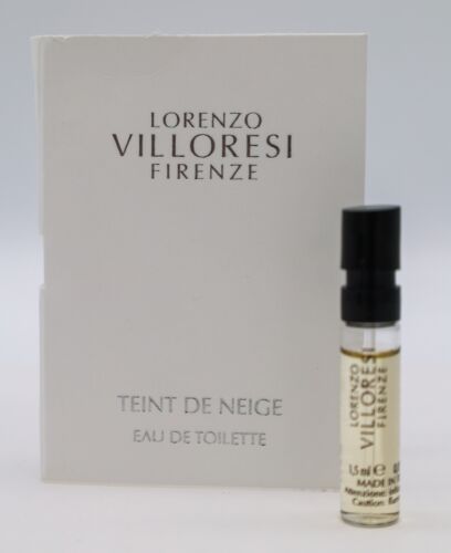 Lorenzo Villoresi Firenze Teint de Neige επίσημο δείγμα αρώματος 2ml