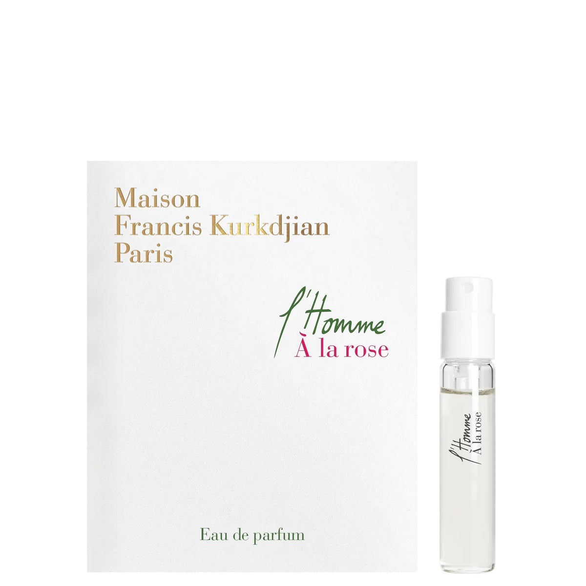 Maison Francis Kurkdjian L'Homme A la Rose 2ml 0,06 fl. oz. επίσημα δείγματα αρωμάτων