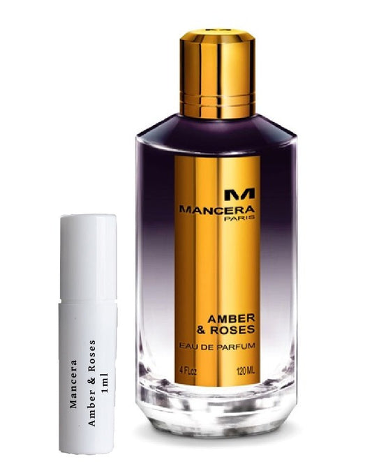 Mancera Amber & Roses δείγμα φιαλίδιο σπρέι 1ml