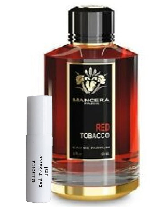Δείγματα Mancera Red Tobacco-Mancera Red Tobacco-Mancera-1ml-μυρωδιά για εντύπωση