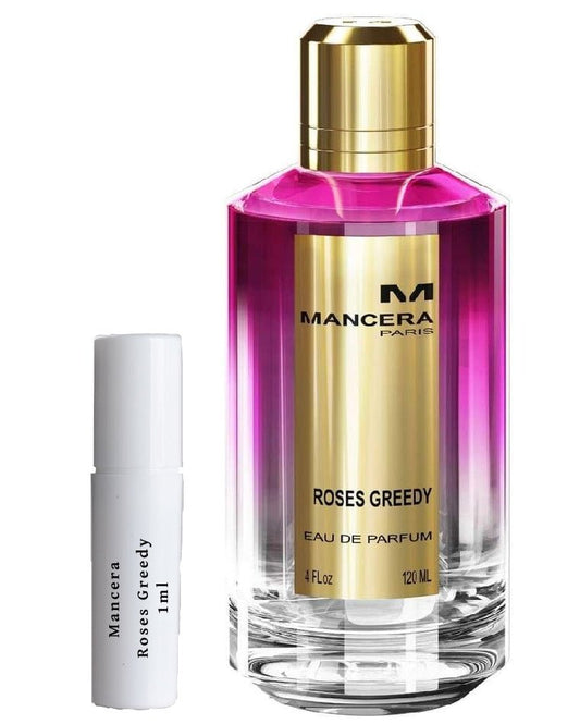 Mancera Roses Greedy δείγμα αρώματος 1ml