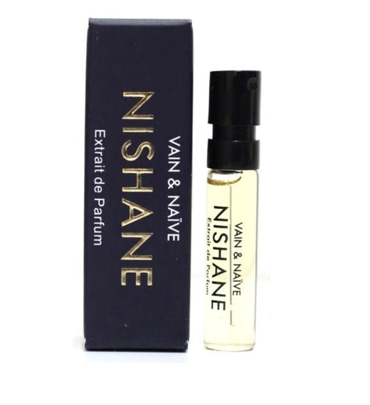 Nishane Vain & Naïve 1,5 ML επίσημα δείγματα αρώματος