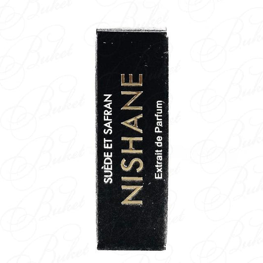 Nishane Suede και Safran 1,5 ML επίσημα δείγματα αρώματος