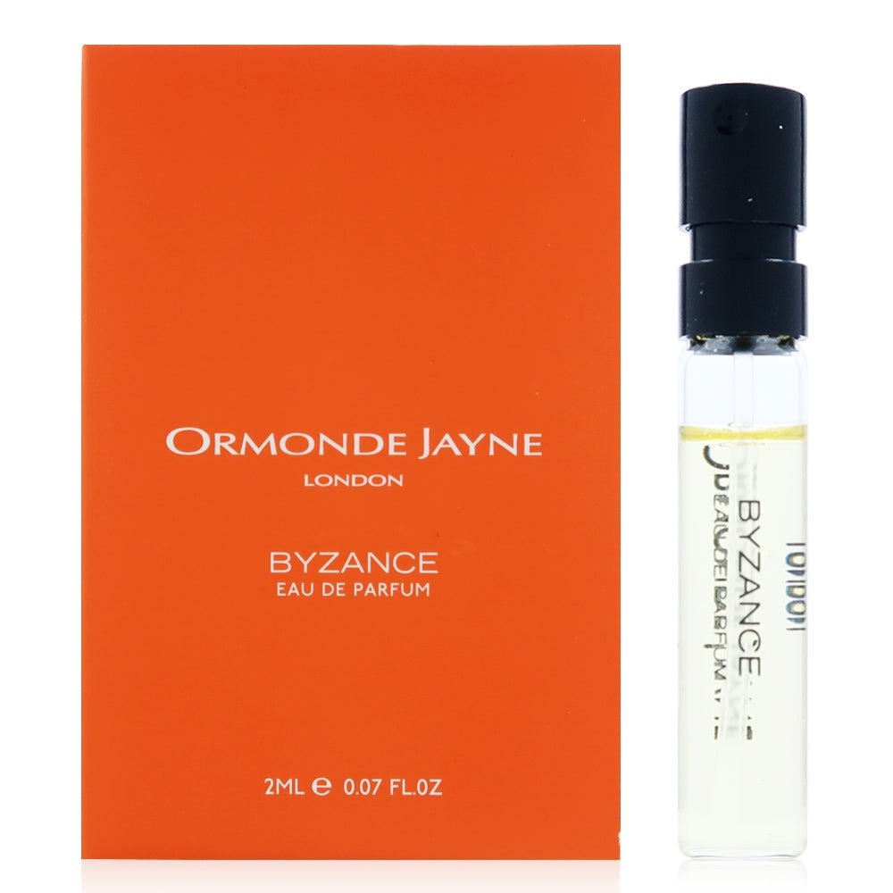 Επίσημα δείγματα αρώματος Ormonde Jayne Byzance 2ml 0,06 ουγγιές υγρού.