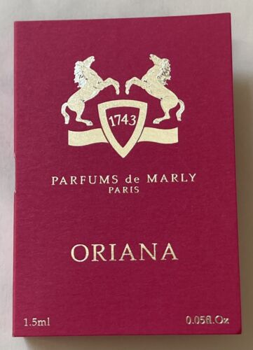 Επίσημα δείγματα αρωμάτων Parfums De Marly Oriana 1,5ml 0,05 ουγγιάς υγρού.