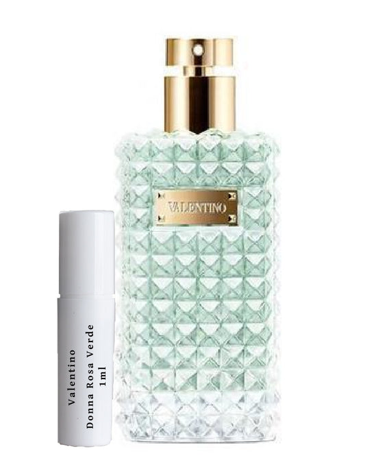 Βαλεντίνο Ντόννα Ρόζα Βέρντε δείγμα φιαλίδιο σπρέι 1ml