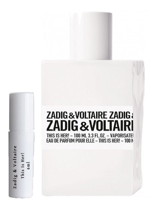 Zadig & Voltaire This Is Her! δείγμα αρώματος 6ml