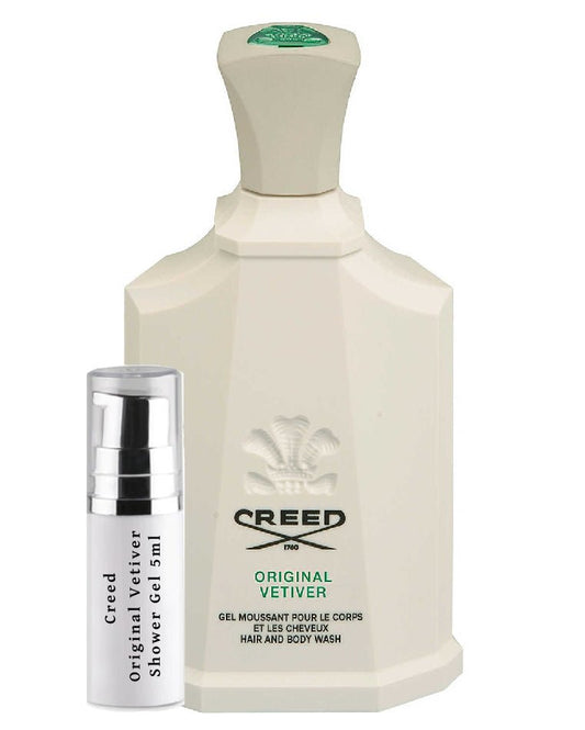 Δείγματα αφρόλουτρου Creed Original Vetiver - Creed Original Vetiver Shower Gel - creed - 5ml - άρωμα για εντύπωση