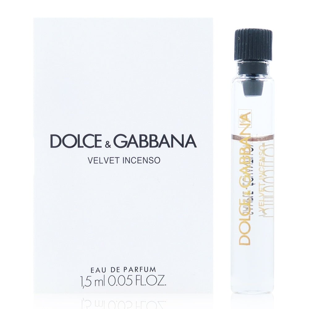 Velvet Incenso By Dolce & Gabbana 1.5ml 0.05 fl. oz. επίσημο δείγμα αρώματος